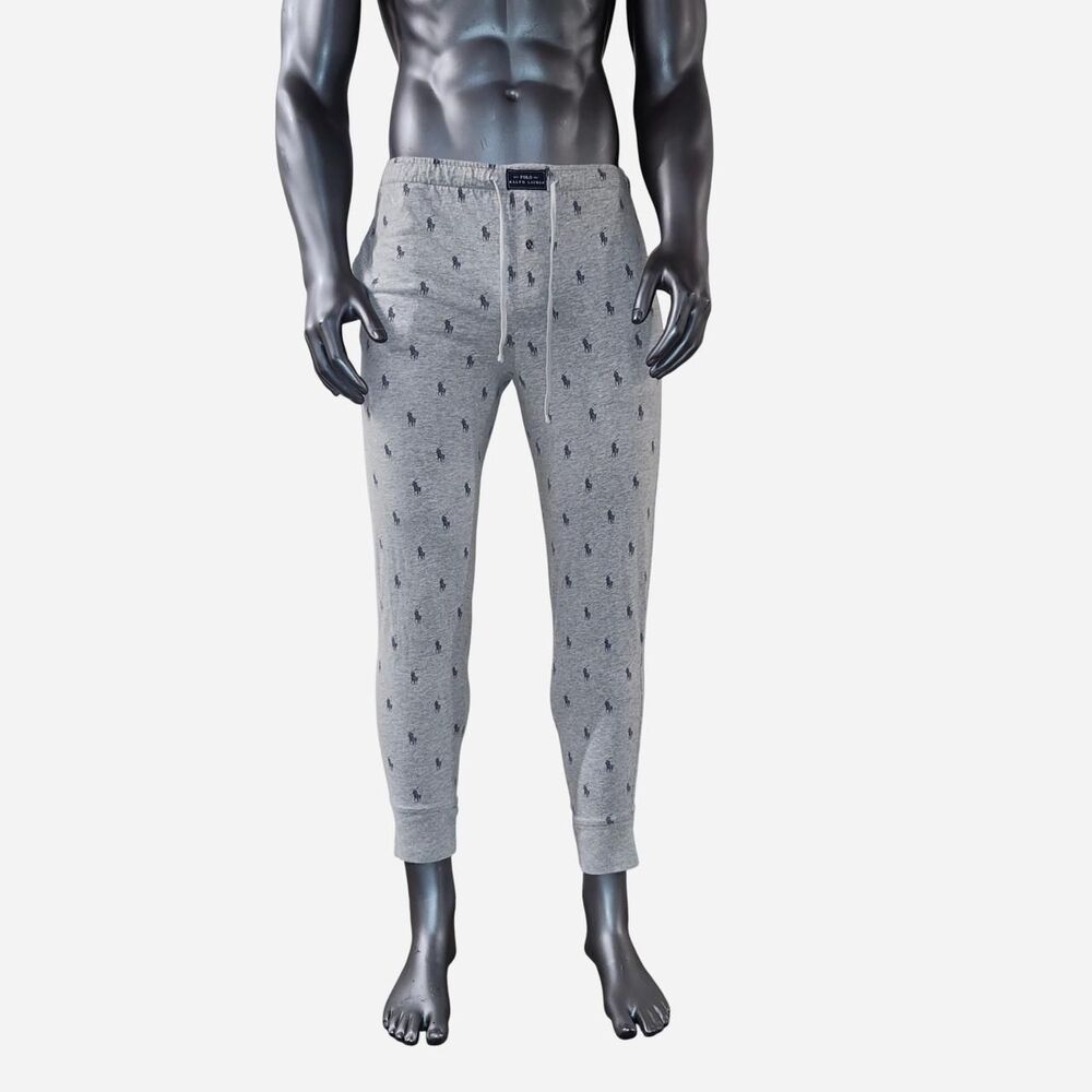 Polo-ralph-lauren Men's Grey Joggers-tracksuits